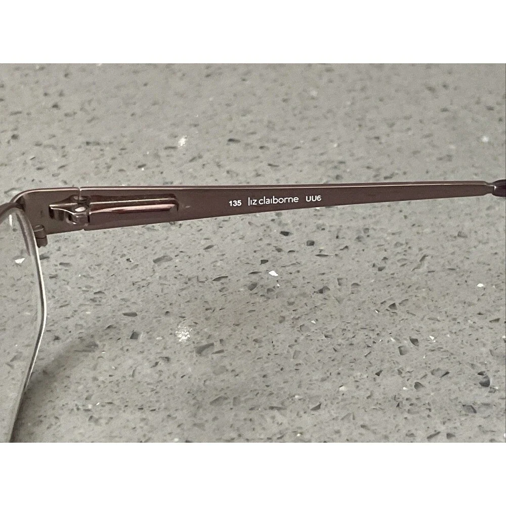 LIZ Claiborne L322 UU6 EYEGLASSES FRAMES ONLY 52-18-135 full rim purple red